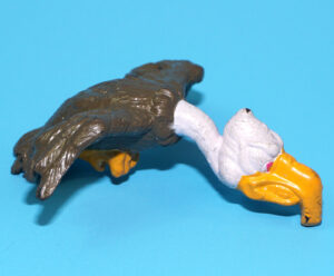 TMNT TEENAGE MUTANT NINJA TURTLES ORIGINAL SPARE PART PSYCHO CYCLE BUZZARD 1990 PLAYMATES