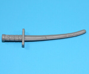 TMNT TEENAGE MUTANT NINJA TURTLES ORIGINAL SPARE PART SMASH BASH MIKE KATANA SWORD 1992 PLAYMATES