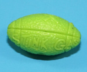 TMNT TEENAGE MUTANT NINJA TURTLES ORIGINAL SPARE PART T.D. TOSSIN’ LEO FOOTBALL BOMB 1991 PLAYMATES