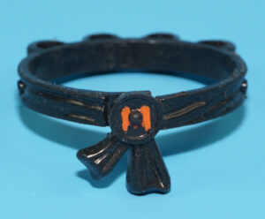 TMNT TEENAGE MUTANT NINJA TURTLES ORIGINAL SPARE PART ROCK ‘N ROLL MICHAELANGELO BELT 1989 PLAYMATES