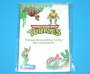 TMNT TEENAGE MUTANT NINJA TURTLES CHECKLIST ’93 MINI CATALOG SEALED 1993 PLAYMATES