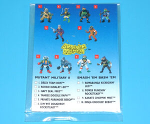 TMNT TEENAGE MUTANT NINJA TURTLES CHECKLIST ’92 MINI CATALOG 1992 PLAYMATES