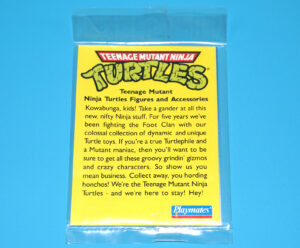 TMNT TEENAGE MUTANT NINJA TURTLES CHECKLIST ’92 MINI CATALOG 1992 PLAYMATES