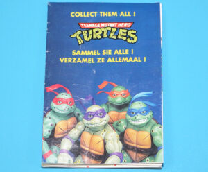 TMNT TEENAGE MUTANT NINJA TURTLES CHECKLIST ’94 MINI CATALOG EURO HERO KNIGHT MIKE 1994 PLAYMATES