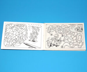 TMNT TEENAGE MUTANT NINJA TURTLES STICKERS STICKER BOOK EURO HERO 1990 HEMA AMSTERDAM