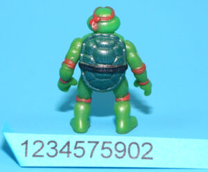 TMNT TEENAGE MUTANT NINJA TURTLES ORIGINAL SPARE PART MINI MUTANTS TOON RAPH FIGURE 1994 PLAYMATES