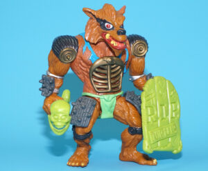 TMNT TEENAGE MUTANT NINJA TURTLES RAHZAR NEAR COMPLETE 1991 PLAYMATES