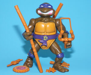 TMNT TEENAGE MUTANT NINJA TURTLES STORAGE SHELL DONATELLO 100% COMPLETE 1991 PLAYMATES