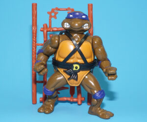 TMNT TEENAGE MUTANT NINJA TURTLES DONATELLO 100% COMPLETE 1988 PLAYMATES