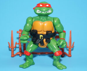 TMNT TEENAGE MUTANT NINJA TURTLES RAPHAEL 100% COMPLETE 1988 PLAYMATES