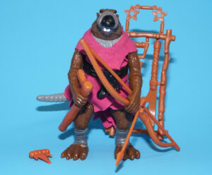 TMNT TEENAGE MUTANT NINJA TURTLES SPLINTER 100%  COMPLETE 1988 PLAYMATES