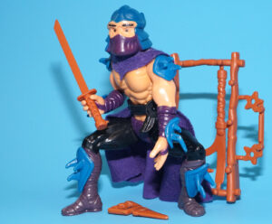 TMNT TEENAGE MUTANT NINJA TURTLES SHREDDER 100% COMPLETE 1988 PLAYMATES