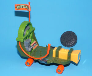 TMNT TEENAGE MUTANT NINJA TURTLES CHEAPSKATE 100% COMPLETE 1988 MIRAGE PLAYMATES