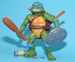 TMNT TEENAGE MUTANT NINJA TURTLES MOVIE STAR LEO 100% COMPLETE 1992 PLAYMATES