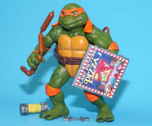 TMNT TEENAGE MUTANT NINJA TURTLES MOVIE STAR MIKE 100% COMPLETE 1992 PLAYMATES