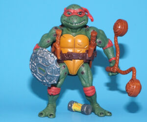 TMNT TEENAGE MUTANT NINJA TURTLES MOVIE STAR RAPH NEAR COMPLETE 1992 PLAYMATES