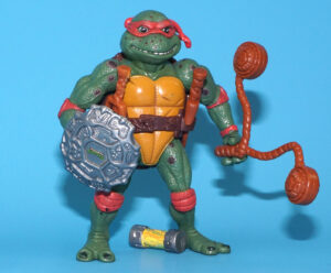 TMNT TEENAGE MUTANT NINJA TURTLES MOVIE STAR RAPH NEAR COMPLETE 1992 PLAYMATES