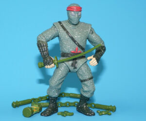 TMNT TEENAGE MUTANT NINJA TURTLES MOVIE STAR FOOT SOLDIER 100% COMPLETE 1992 PLAYMATES