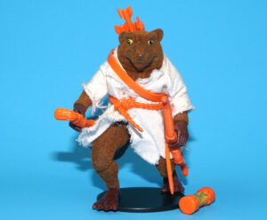 TMNT TEENAGE MUTANT NINJA TURTLES MOVIE STAR SPLINTER NEAR COMPLETE 1992 PLAYMATES