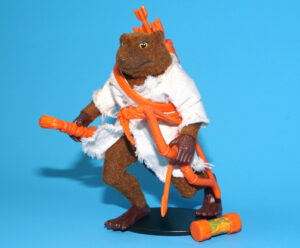 TMNT TEENAGE MUTANT NINJA TURTLES MOVIE STAR SPLINTER NEAR COMPLETE 1992 PLAYMATES