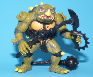 TMNT TEENAGE MUTANT NINJA TURTLES TOKKA 100% COMPLETE 1991 PLAYMATES
