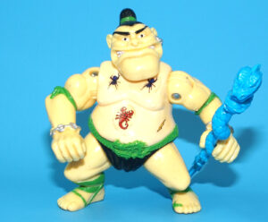 TMNT TEENAGE MUTANT NINJA TURTLES EURO TATTOO BLUE ACCESSORIES 100% COMPLETE 1991 PLAYMATES HTF