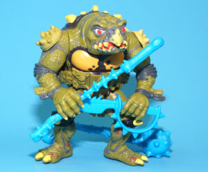 TMNT TEENAGE MUTANT NINJA TURTLES EURO TOKKA BLUE ACCESSORIES 100% COMPLETE 1991 PLAYMATES HTF