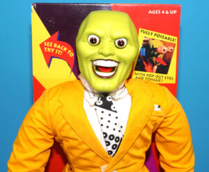 THE MASK ZERO TO HERO 16″ DOLL POP OUT EYES MIB MISB NRFB 1994 HASBRO JIM CARREY
