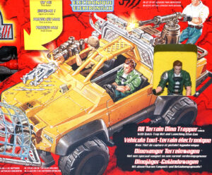 JURASSIC PARK III ALL TERRAIN DINO TRAPPER MIB NRFB SEALED CONTENTS 2001 HASBRO