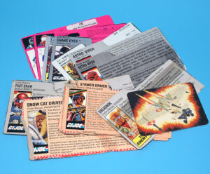 GI JOE FILE CARD LOT FILECARDS (14X) US USA 1984-1993 HASBRO