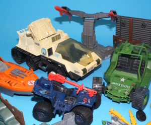 GI JOE JOB LOT 1985 A.W.E. STRIKER FERRET SNOW CAT SPARES REPAIR HASBRO
