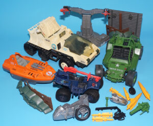 GI JOE JOB LOT 1985 A.W.E. STRIKER FERRET SNOW CAT SPARES REPAIR HASBRO