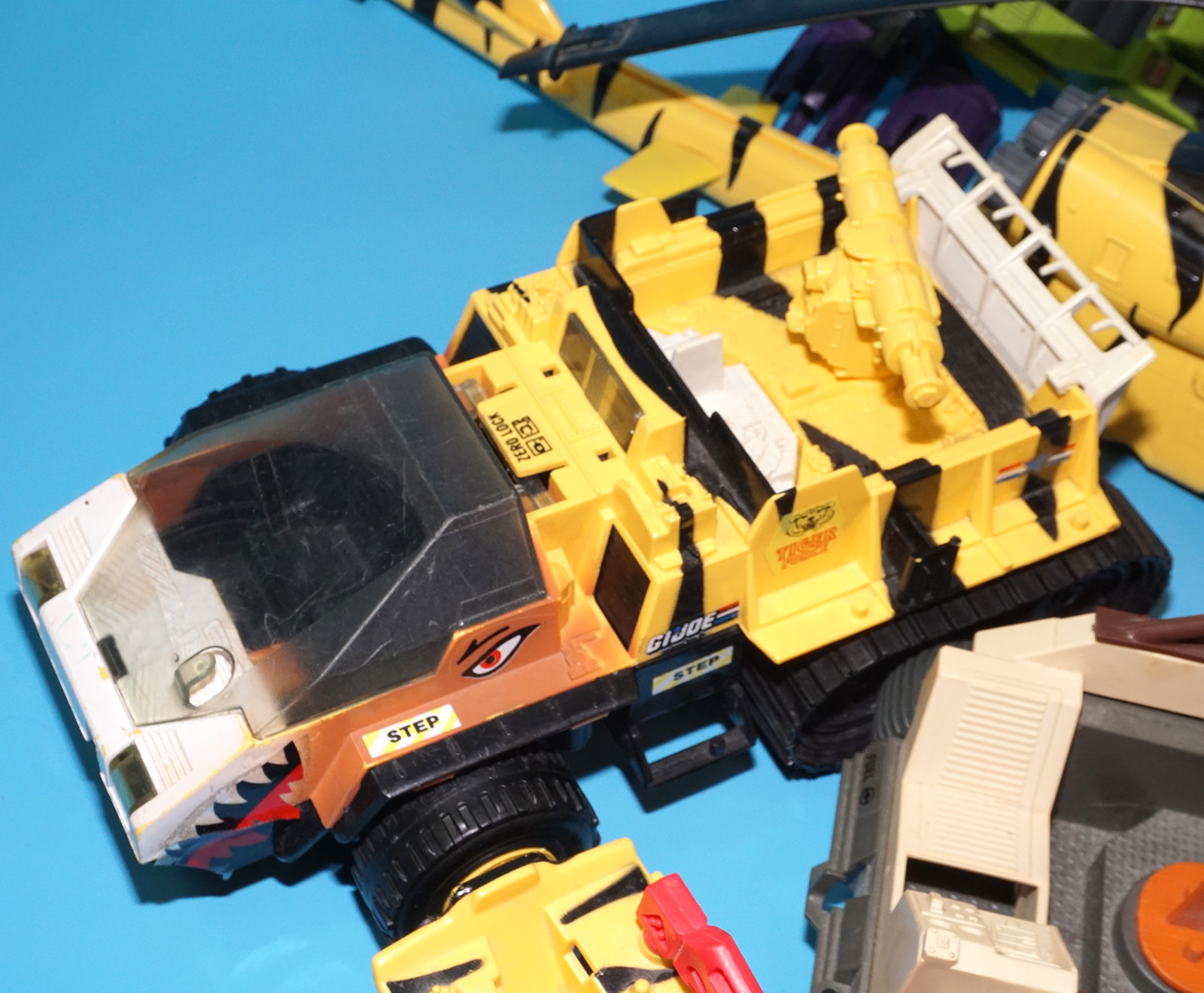 GI JOE JOB LOT 1988 DESERT FOX TIGER FORCE FLY PAW SHARK SPARES REPAIR HASBRO - Image 3