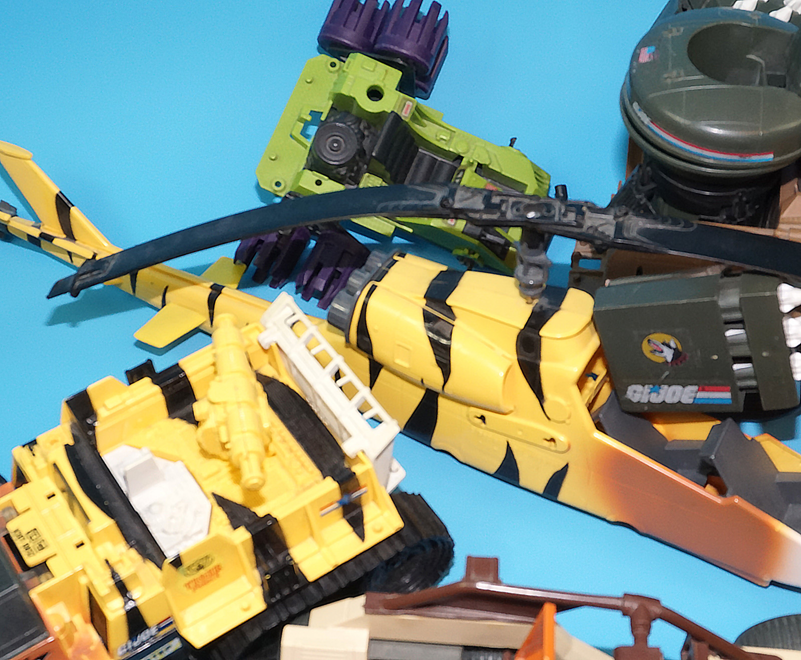 GI JOE JOB LOT 1988 DESERT FOX TIGER FORCE FLY PAW SHARK SPARES REPAIR HASBRO - Image 4