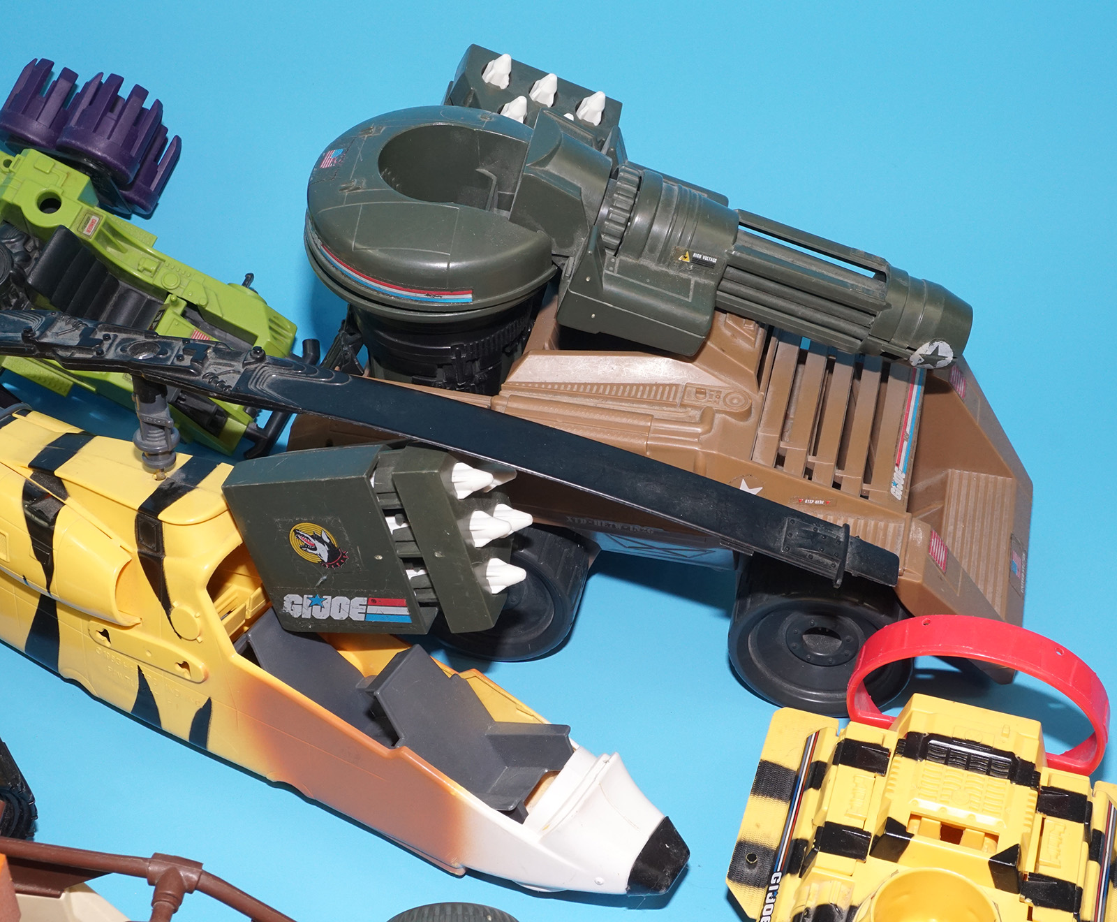 GI JOE JOB LOT 1988 DESERT FOX TIGER FORCE FLY PAW SHARK SPARES REPAIR HASBRO - Image 5