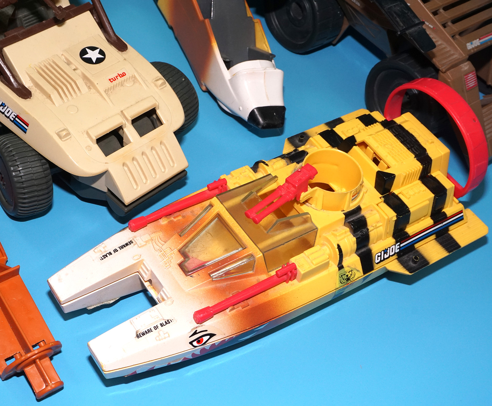 GI JOE JOB LOT 1988 DESERT FOX TIGER FORCE FLY PAW SHARK SPARES REPAIR HASBRO - Image 6