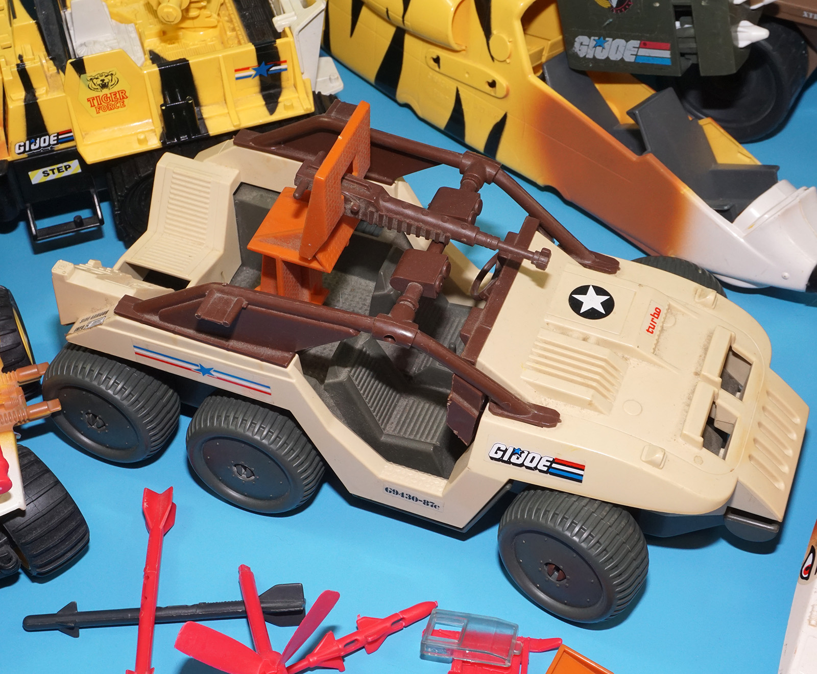 GI JOE JOB LOT 1988 DESERT FOX TIGER FORCE FLY PAW SHARK SPARES REPAIR HASBRO - Image 7