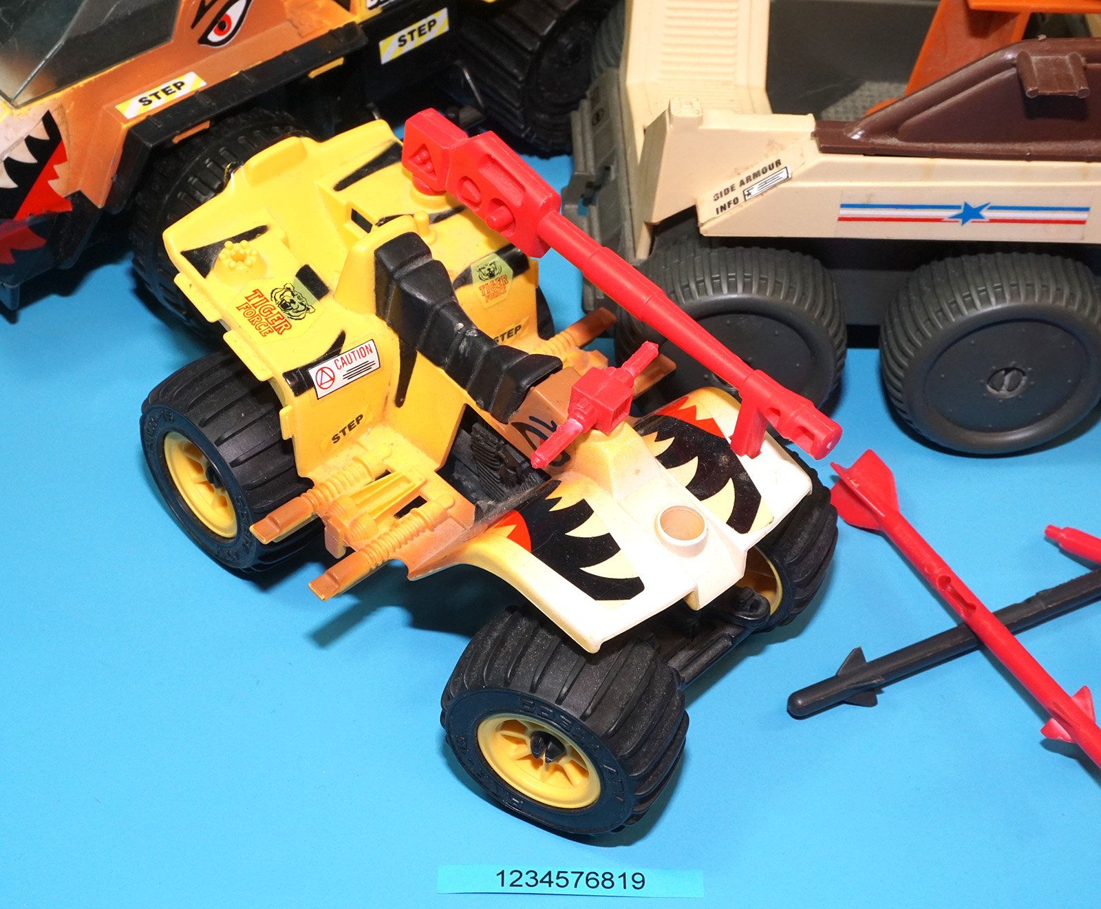 GI JOE JOB LOT 1988 DESERT FOX TIGER FORCE FLY PAW SHARK SPARES REPAIR HASBRO - Image 9