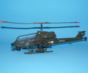 1983 GI JOE DRAGONFLY XH1 100% COMPLETE EURO HASBRO READ