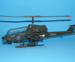 1983 GI JOE DRAGONFLY XH1 100% COMPLETE EURO HASBRO READ