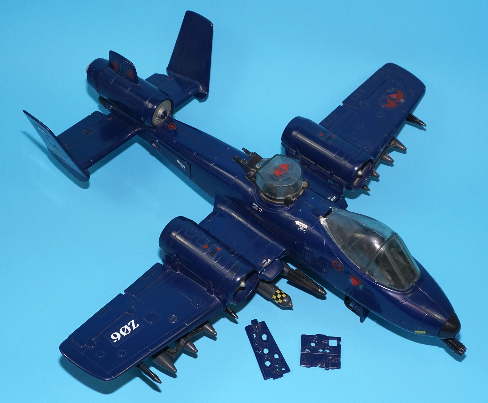 1984 GI JOE COBRA RATTLER 100% COMPLETE HASBRO - Image 2