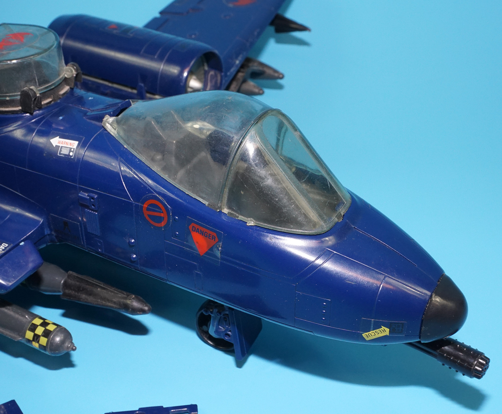 1984 GI JOE COBRA RATTLER 100% COMPLETE HASBRO - Image 3