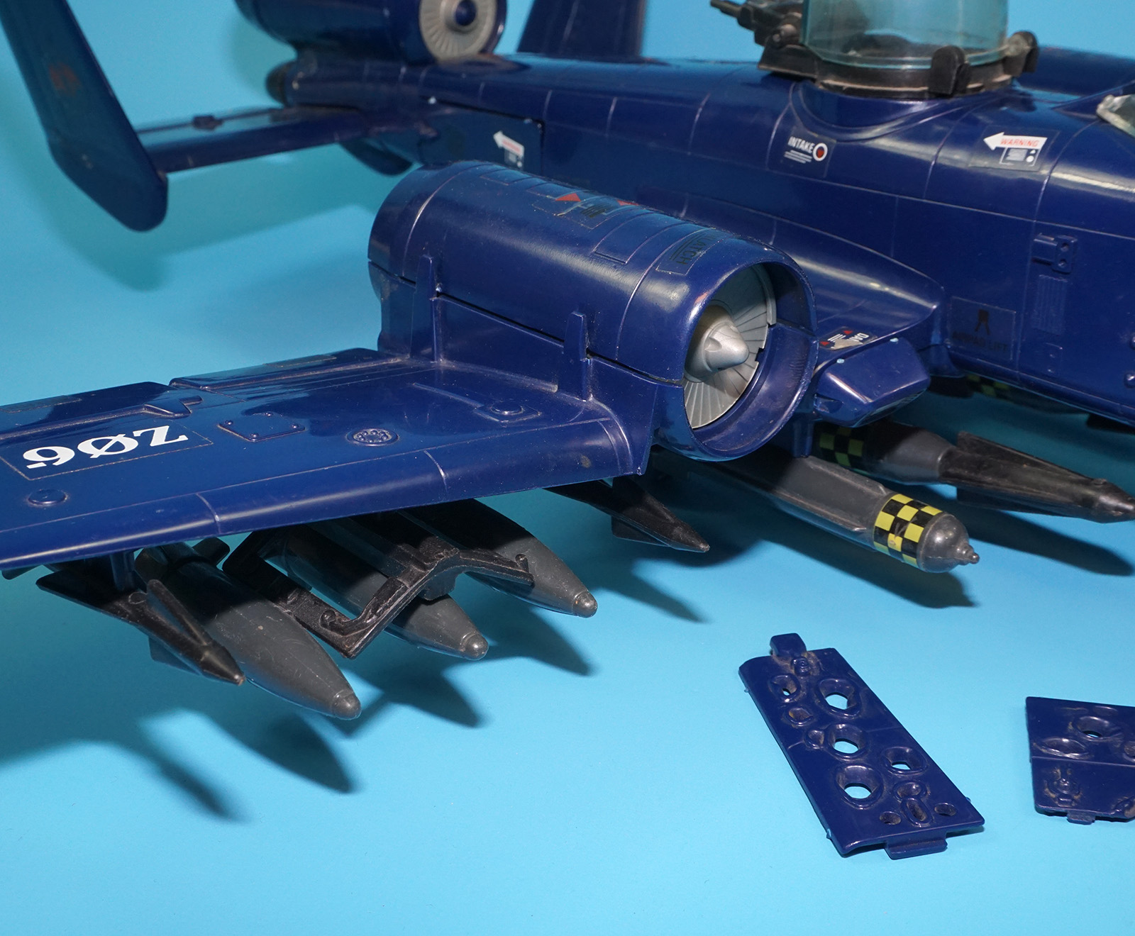 1984 GI JOE COBRA RATTLER 100% COMPLETE HASBRO - Image 4