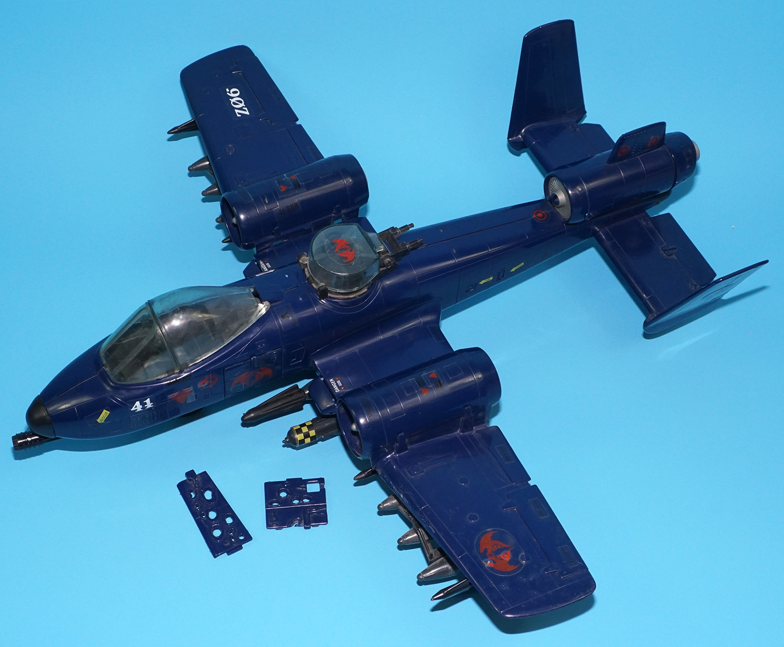 1984 GI JOE COBRA RATTLER 100% COMPLETE HASBRO - Image 5