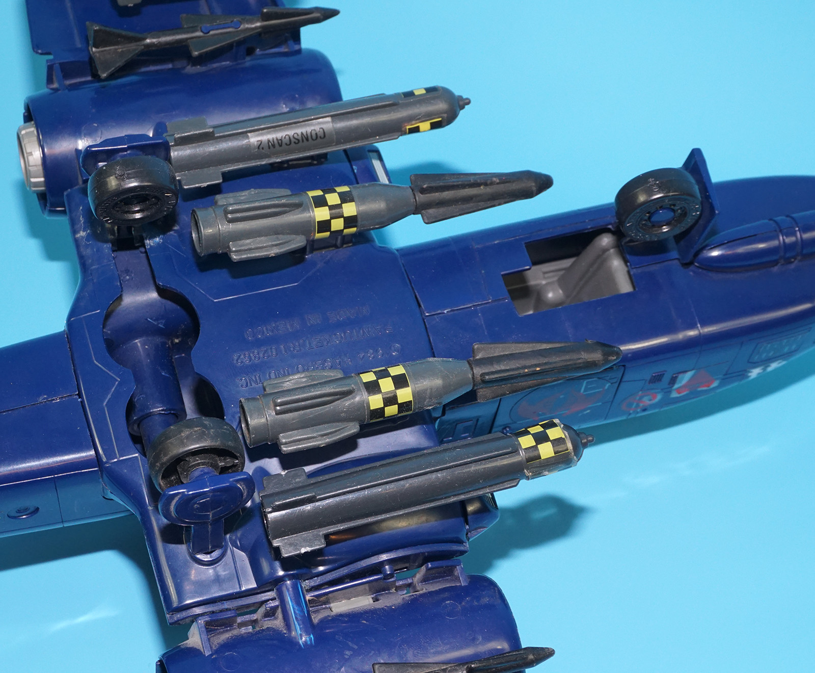 1984 GI JOE COBRA RATTLER 100% COMPLETE HASBRO - Image 9