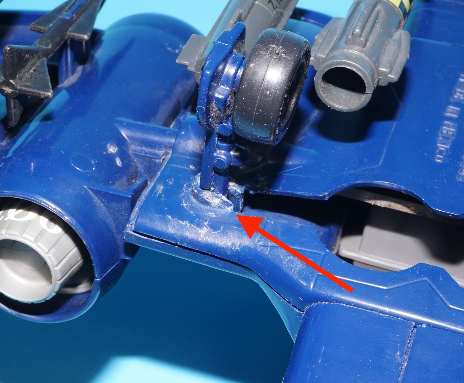 1984 GI JOE COBRA RATTLER 100% COMPLETE HASBRO - Image 10