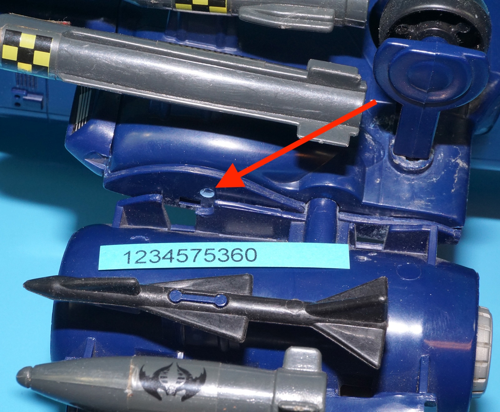 1984 GI JOE COBRA RATTLER 100% COMPLETE HASBRO - Image 12