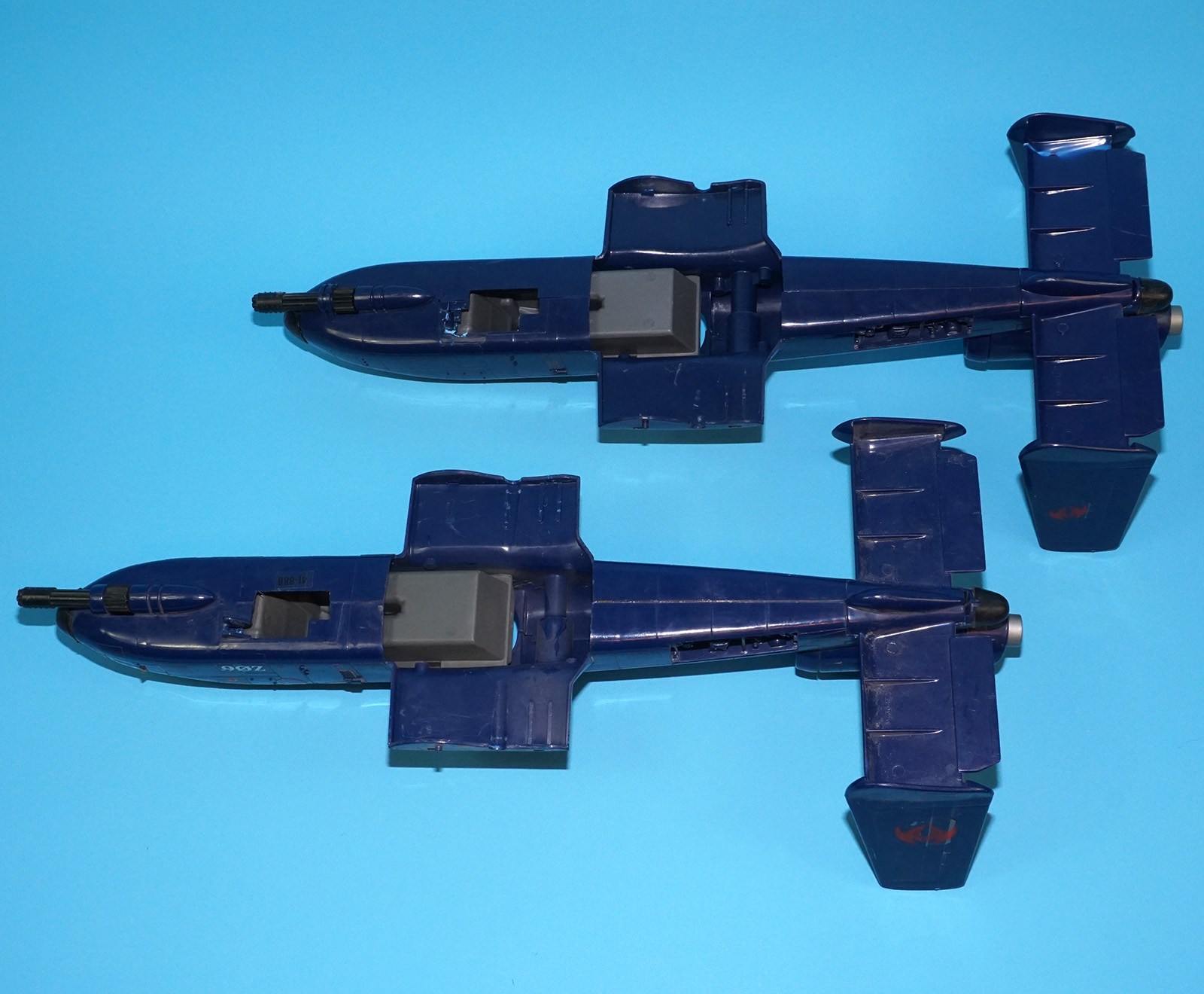 GI JOE JOB LOT 1984 COBRA RATTLER BODY (3X) & PARTS HASBRO - Image 4