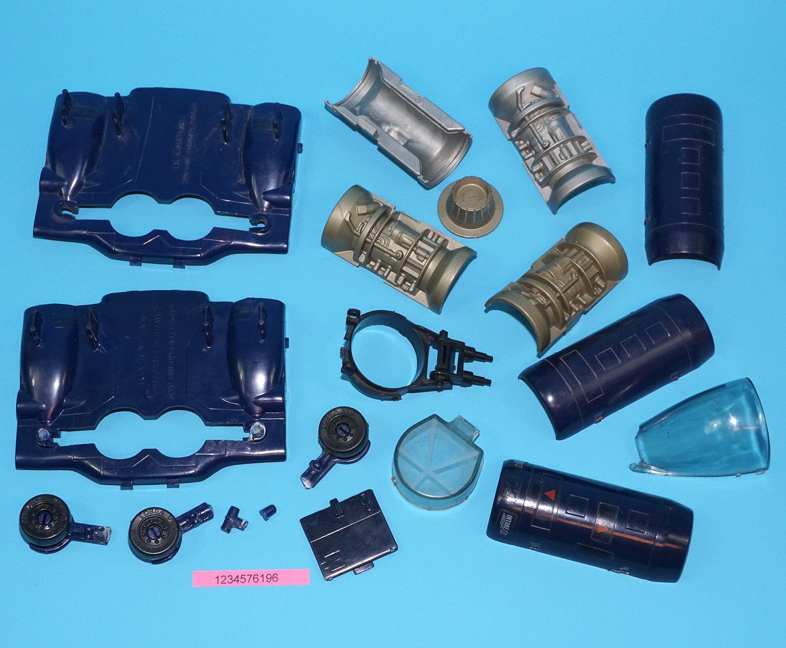 GI JOE JOB LOT 1984 COBRA RATTLER BODY (3X) & PARTS HASBRO - Image 8