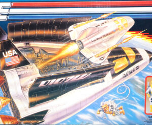 1990 GI JOE CRUSADER & PAYLOAD v2 COMPLETE BOXED EURO BENELUX BOX HASBRO